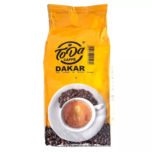 DAKAR Gattopardo To.Da 1 kg kávové zrná – silná a intenzívna talianska zmes