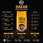 1 kg DAKAR kávových zŕn – Gattopardo To.Da