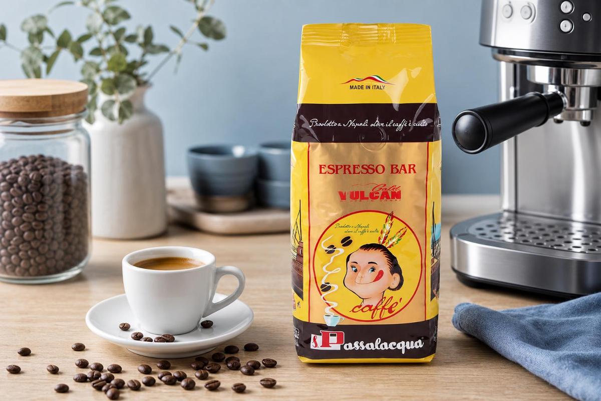 Passalacqua Espresso Bar Gold Vulcan: chuť a príprava